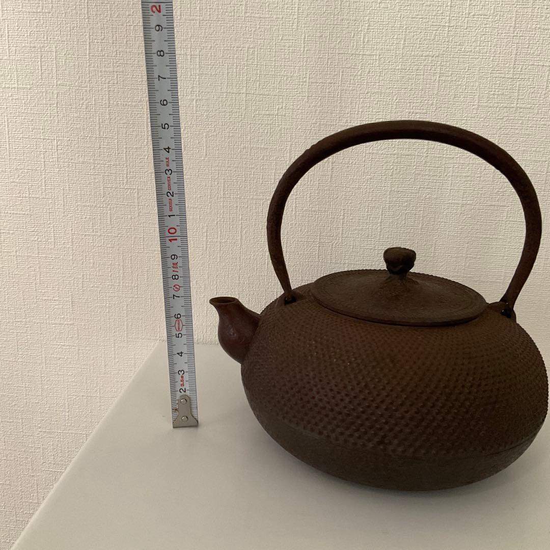 南部鉄瓶　あられ　鉄瓶