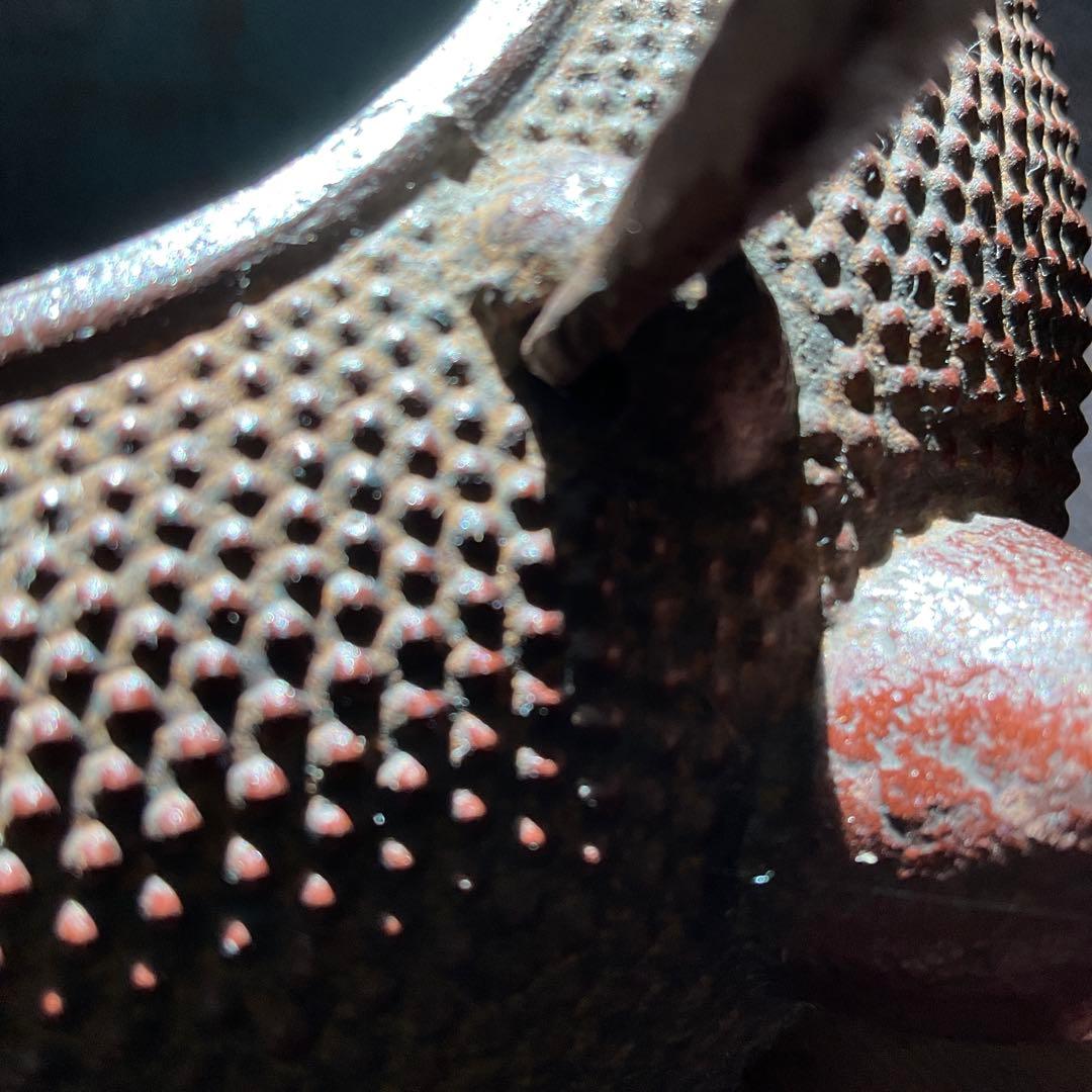 南部鉄瓶　あられ　鉄瓶