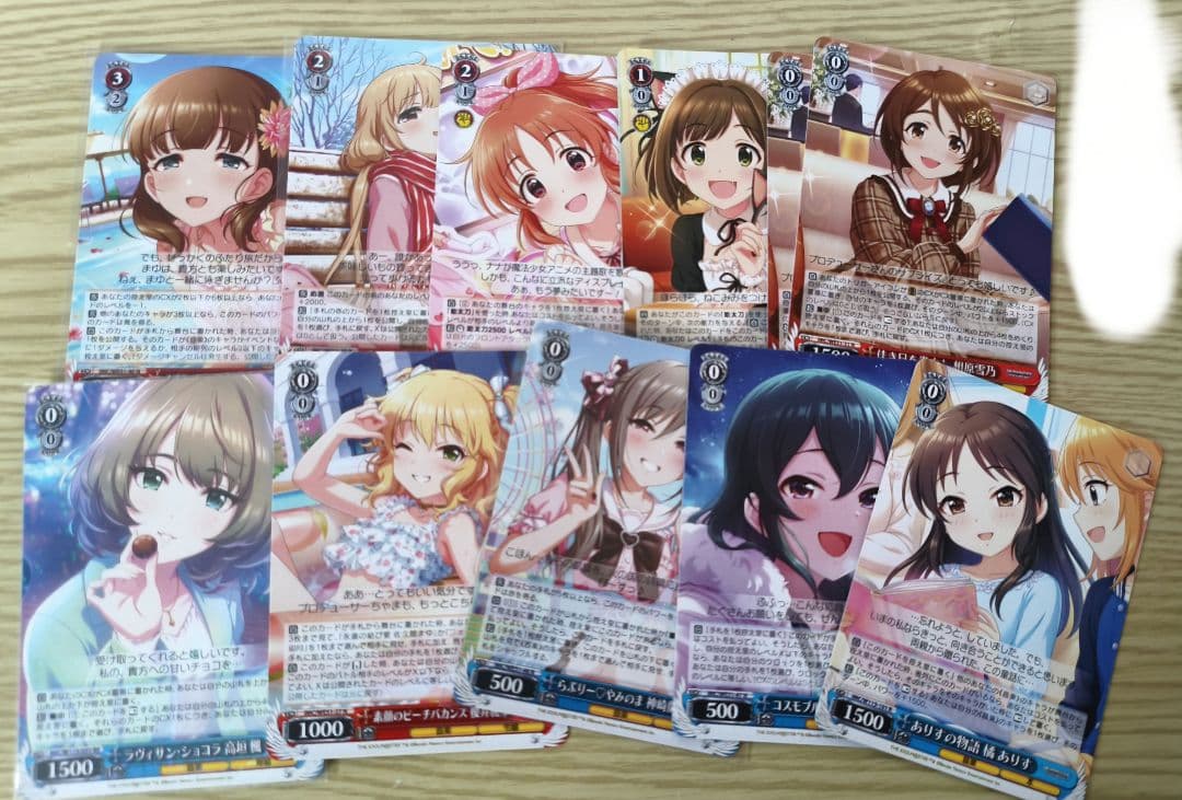 ヴァイスシュヴァルツ　デッキ　アイドルマスターシンデレラガールズ