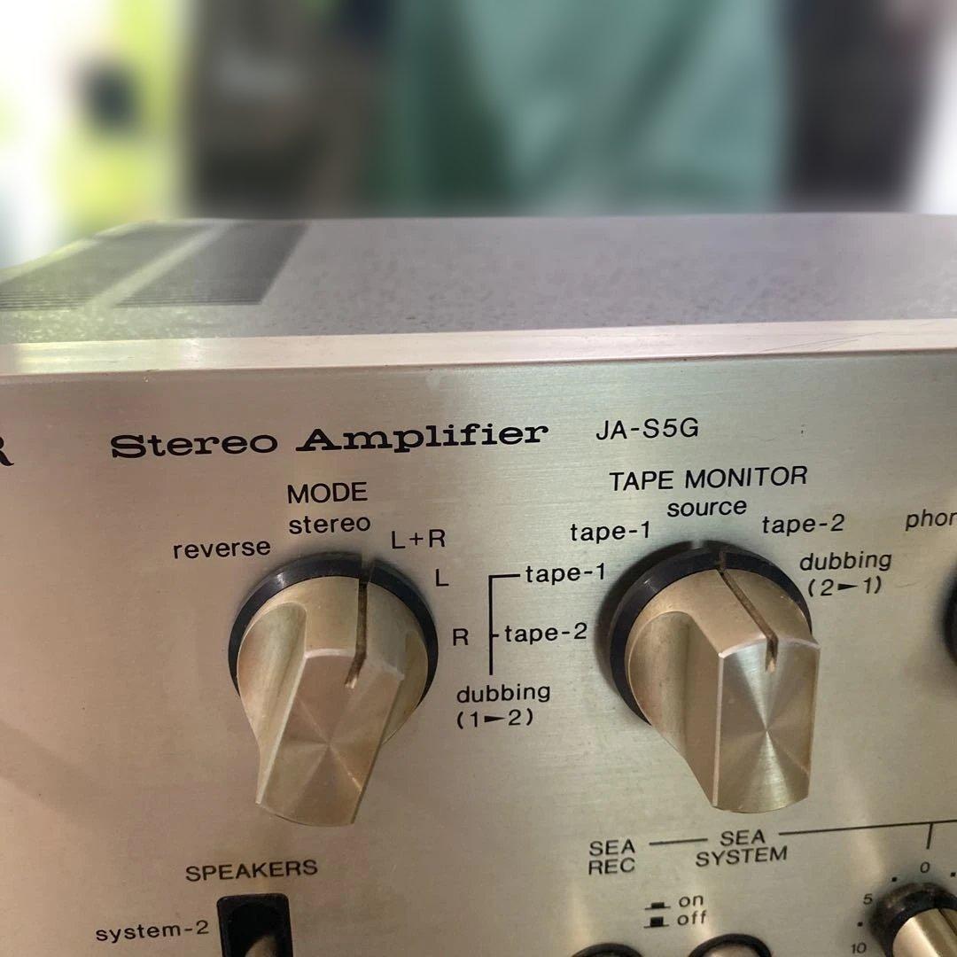 リ*ン様 Victor JA-S5G ステレオアンプ　ジャンク