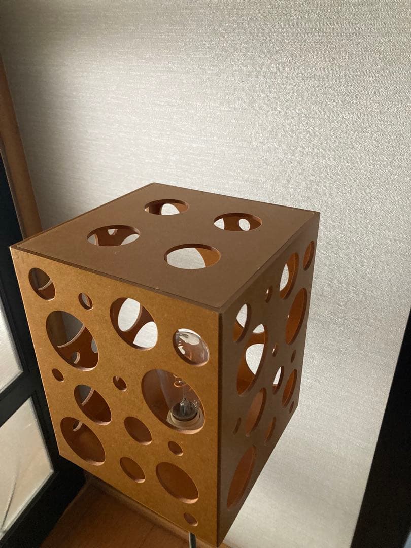 レトロモダン フロアランプ ドットシェード間接照明90s〜00sスペースエイジ風