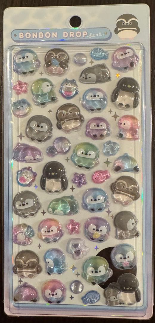 ボンボンドロップシール　水族館限定　６枚セット【正規品】