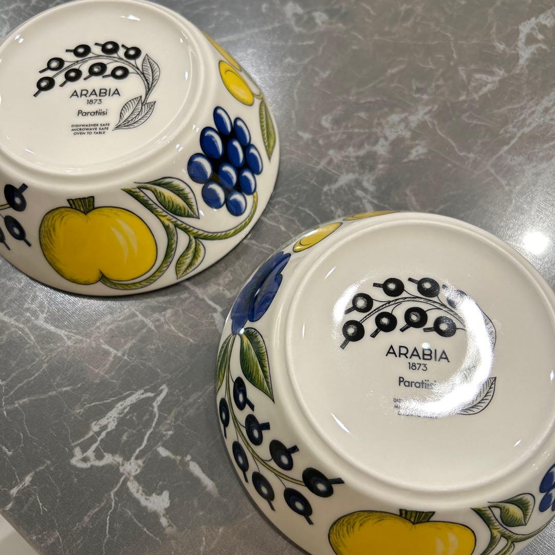 ARABIA Paratiisi ボウル 2個セット　パラティッシ　アラビア