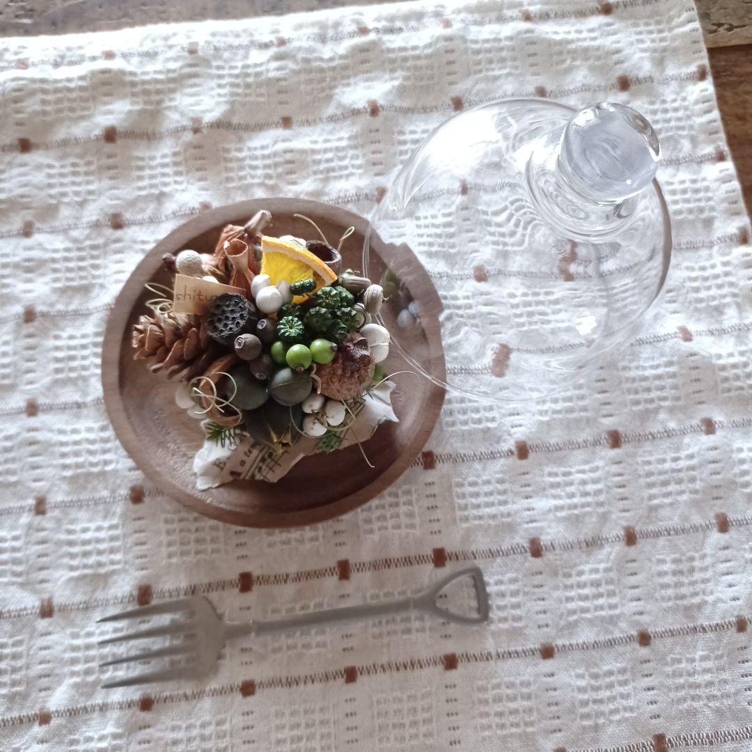 Petite・Foret ～木の実のタルト～【オレンジ】ドライフラワー リース