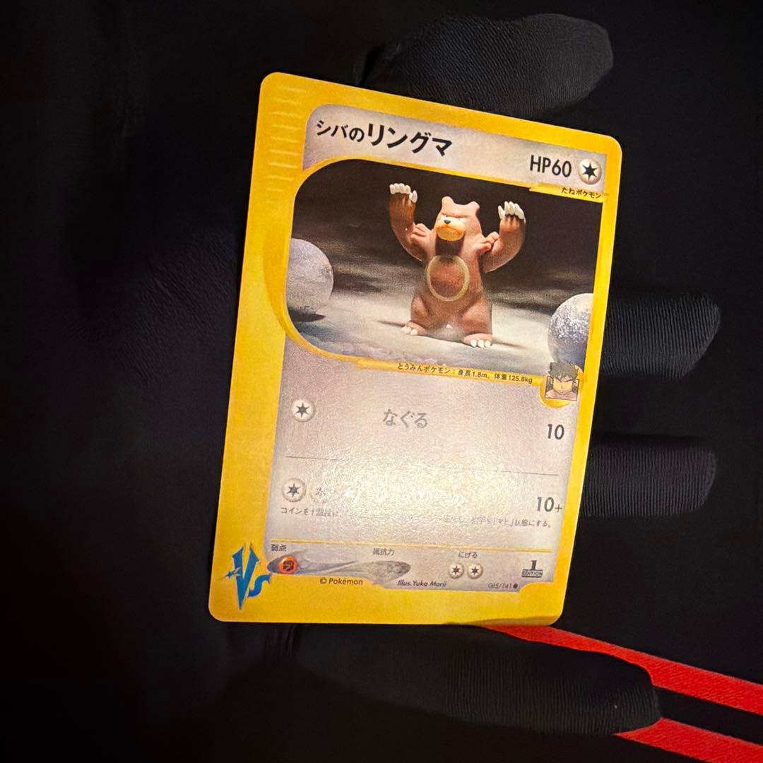 vs シバのリングマ（Ursaring）　085/141 1ED