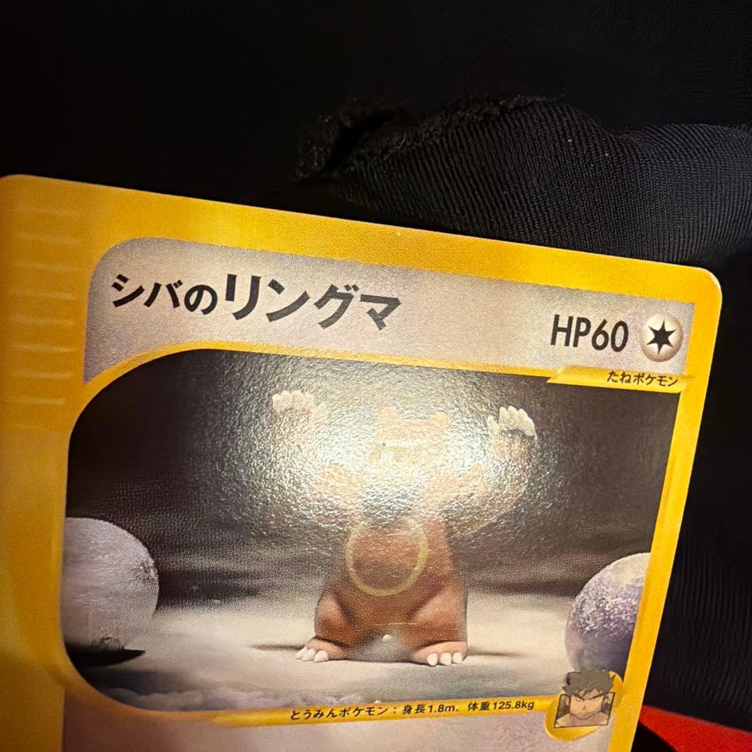 vs シバのリングマ（Ursaring）　085/141 1ED