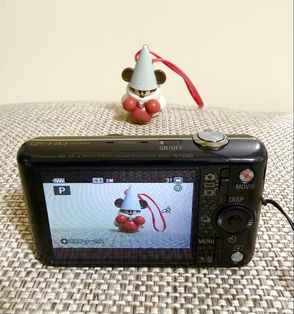 ソニー Cyber-shot DSC-WX200 ブラック