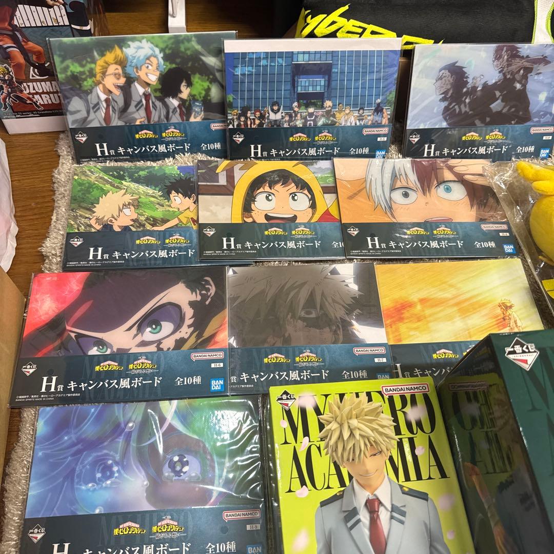 は*ち様 一番くじ　ヒロアカB賞C賞E賞F×3賞+おまけいっぱい