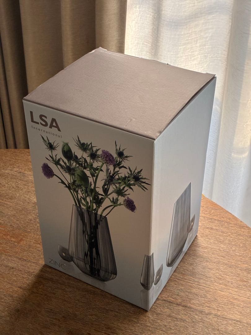 LSA スモークグレー 花瓶