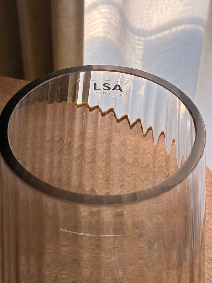 LSA スモークグレー 花瓶