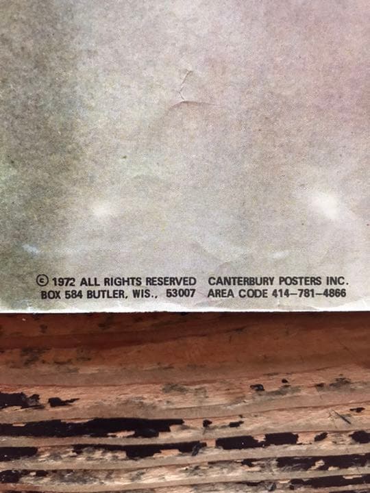 1972年　ヴィンテージ　ウーマンリブ　ポスター