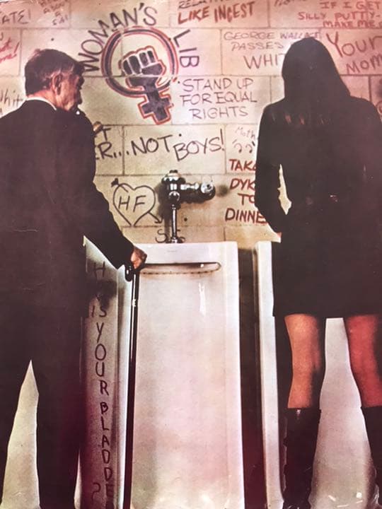 1972年　ヴィンテージ　ウーマンリブ　ポスター