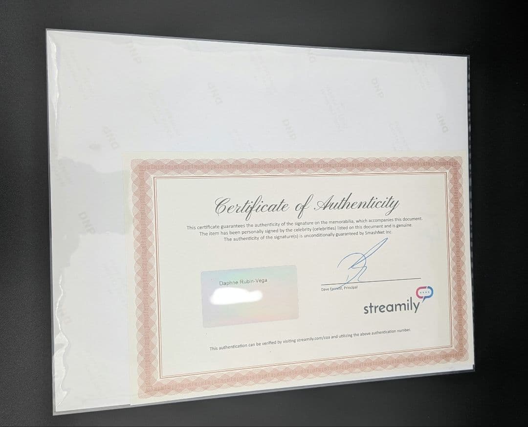 Hazbinhotel CARMILLA 8×10in サイン入りプリント