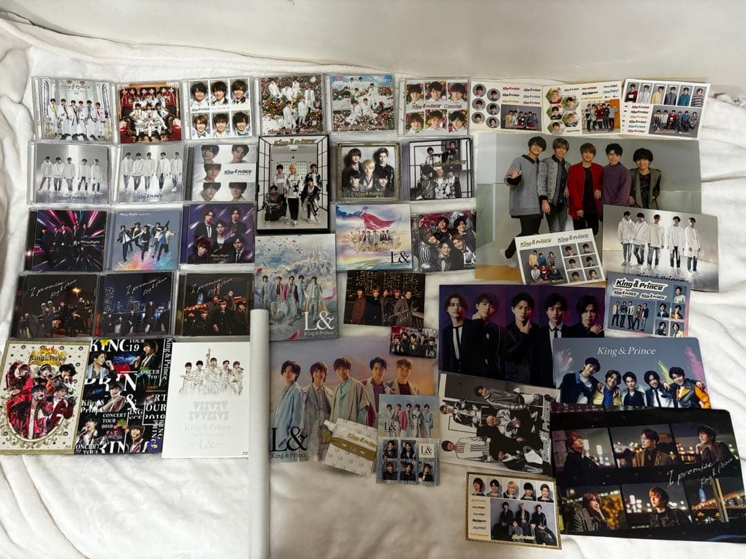 ほぼ未使用 特典付大特価 King & Prince CDグッズまとめ売り