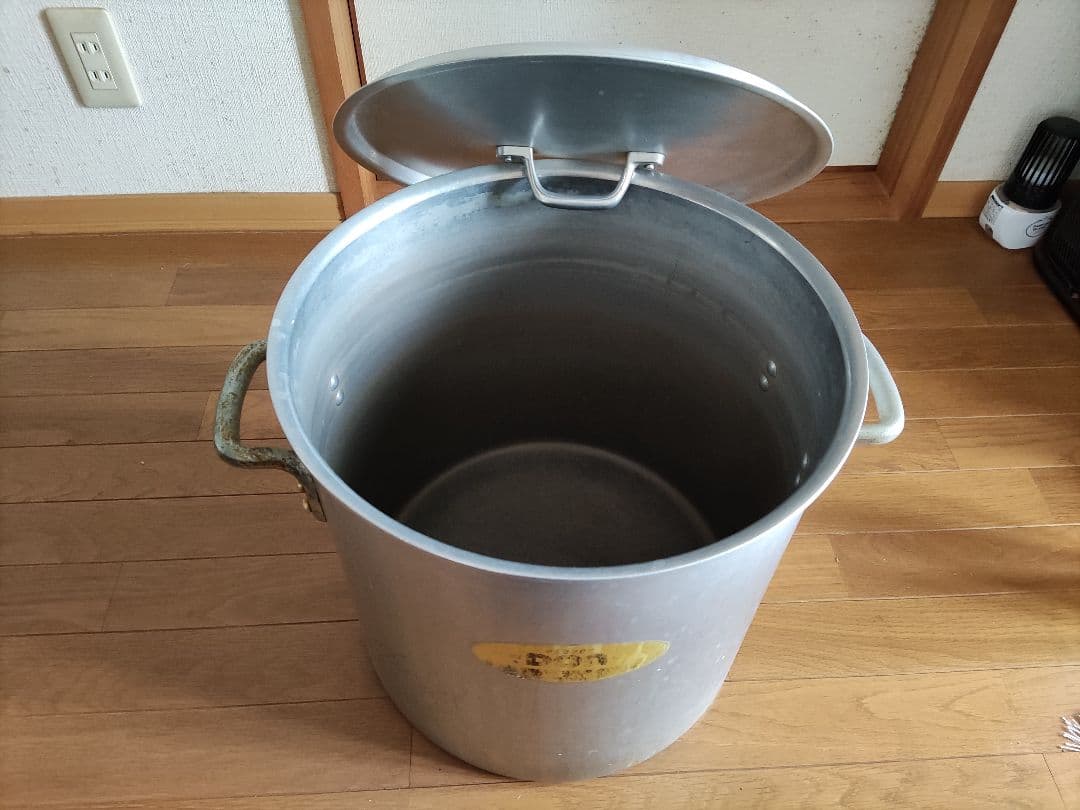 36cm　業務用アルミ寸胴鍋　パンチングスープこしセット