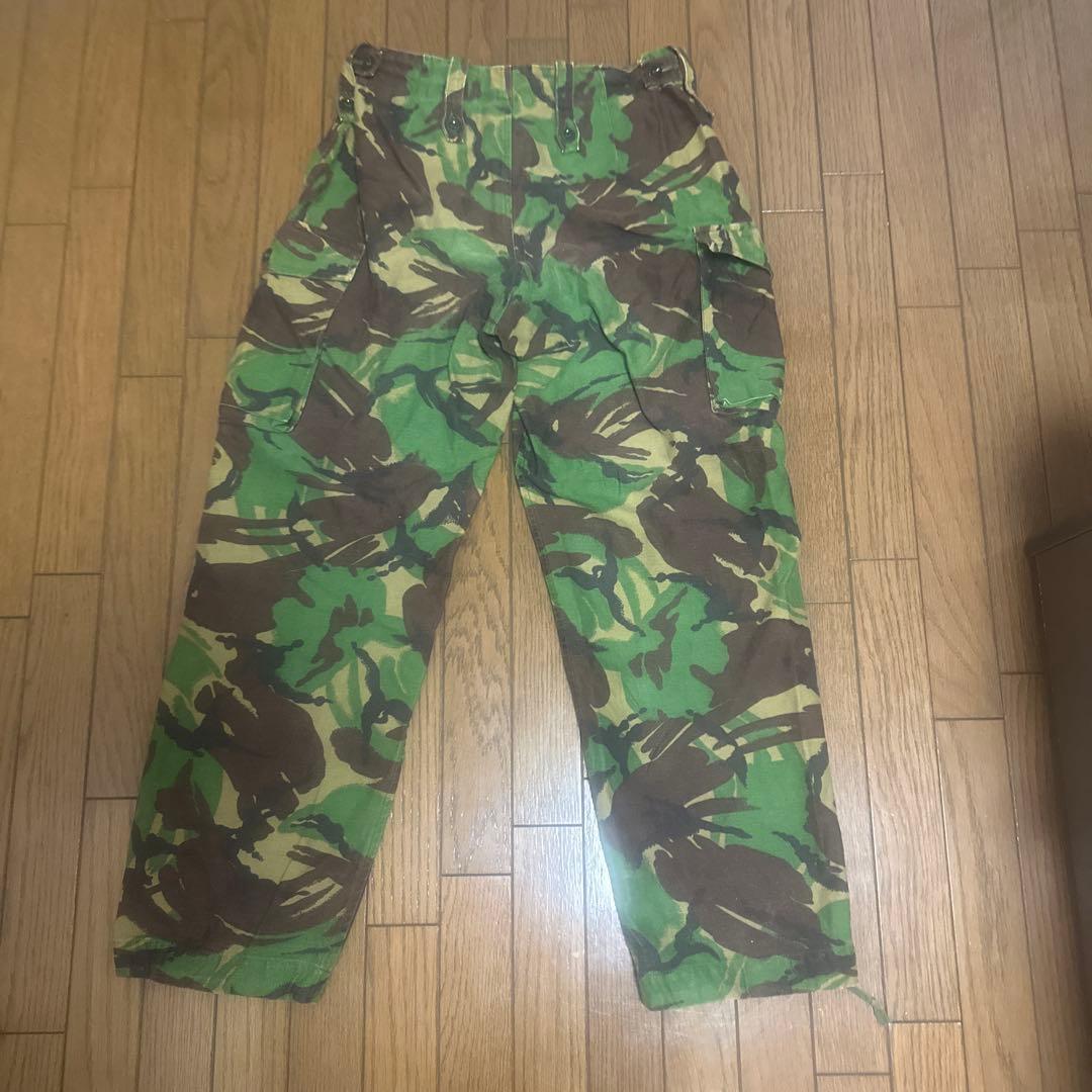 実物 80s イギリス軍 DPM 迷彩 コンバットパンツ ヴィンテージ