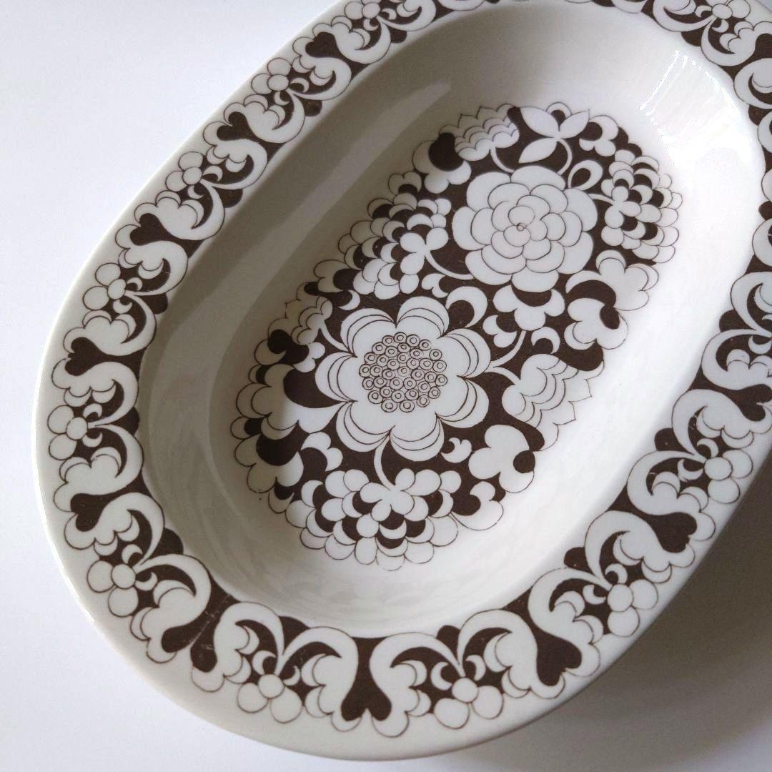 アラビア　ガーデニア　プレート　ARABIA