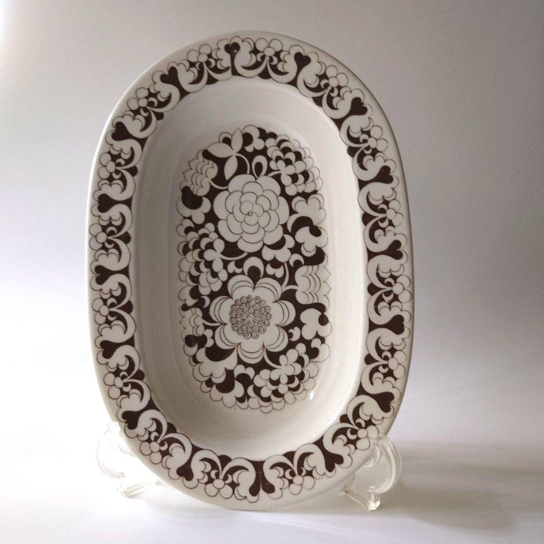 アラビア　ガーデニア　プレート　ARABIA