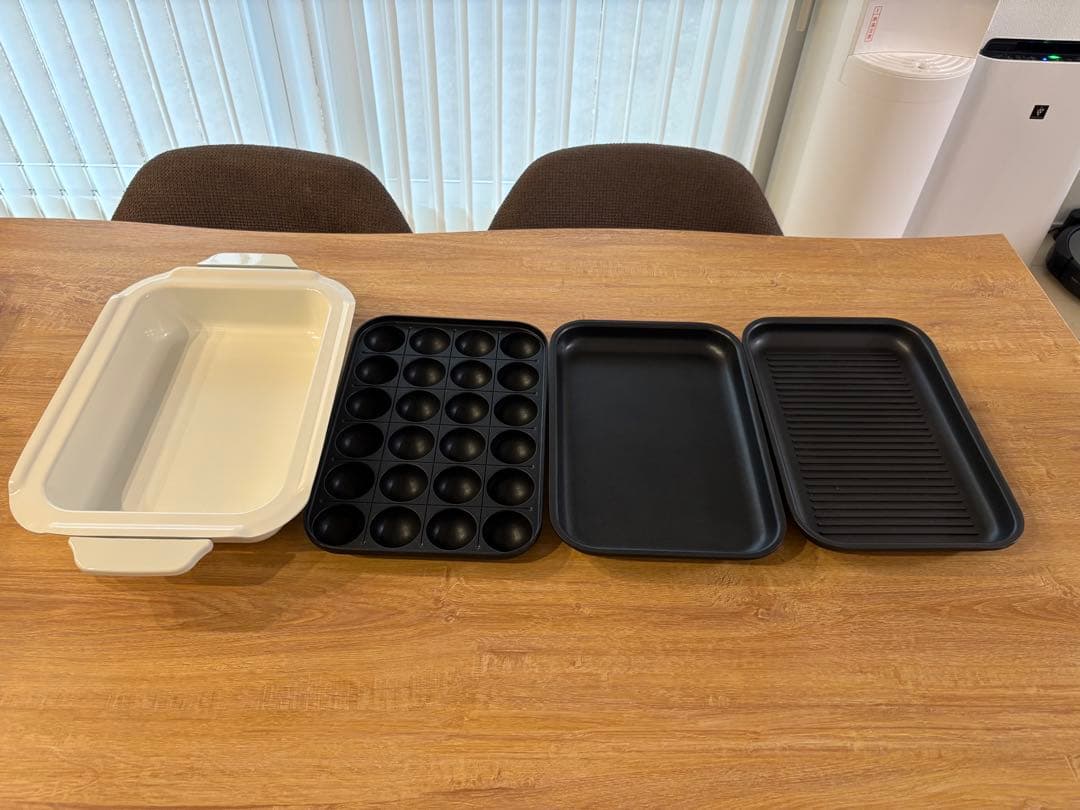 BRUNO ホットプレート 4種プレート付き