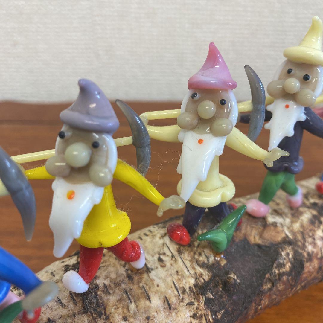 ボヘミアガラス　７人の小人