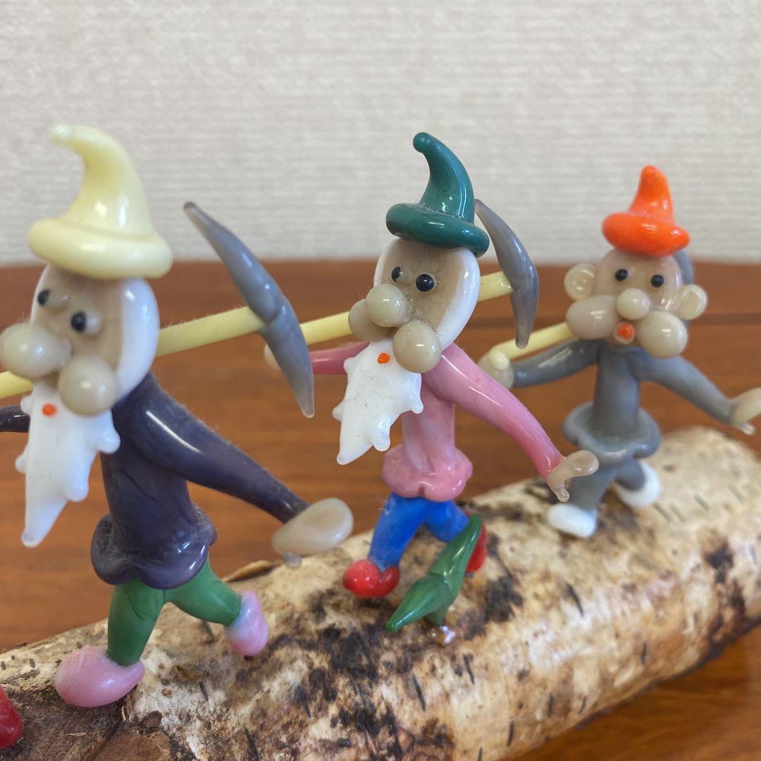 ボヘミアガラス　７人の小人