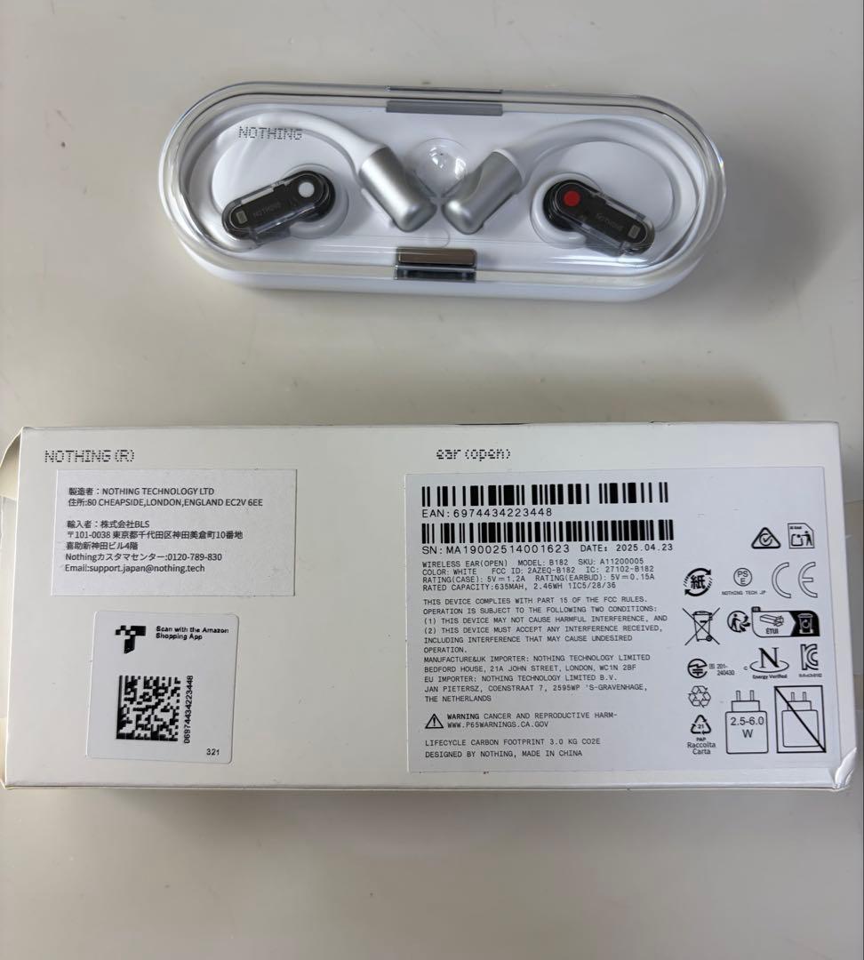 Nothing Ear (open) オープンイヤー