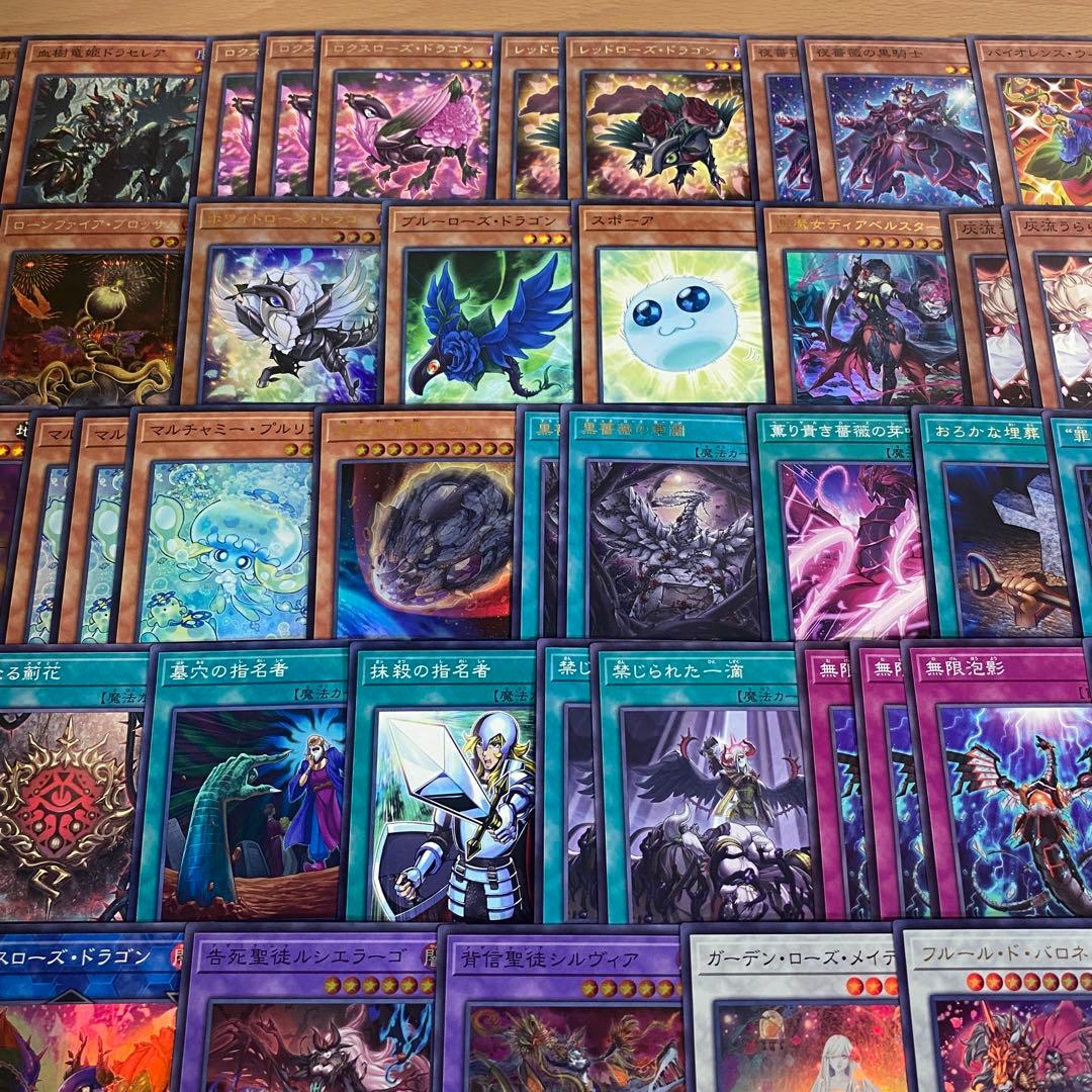 本格構築 ブラックローズドラゴン デッキ 黒薔薇の破滅竜 ブラッドローズドラゴン