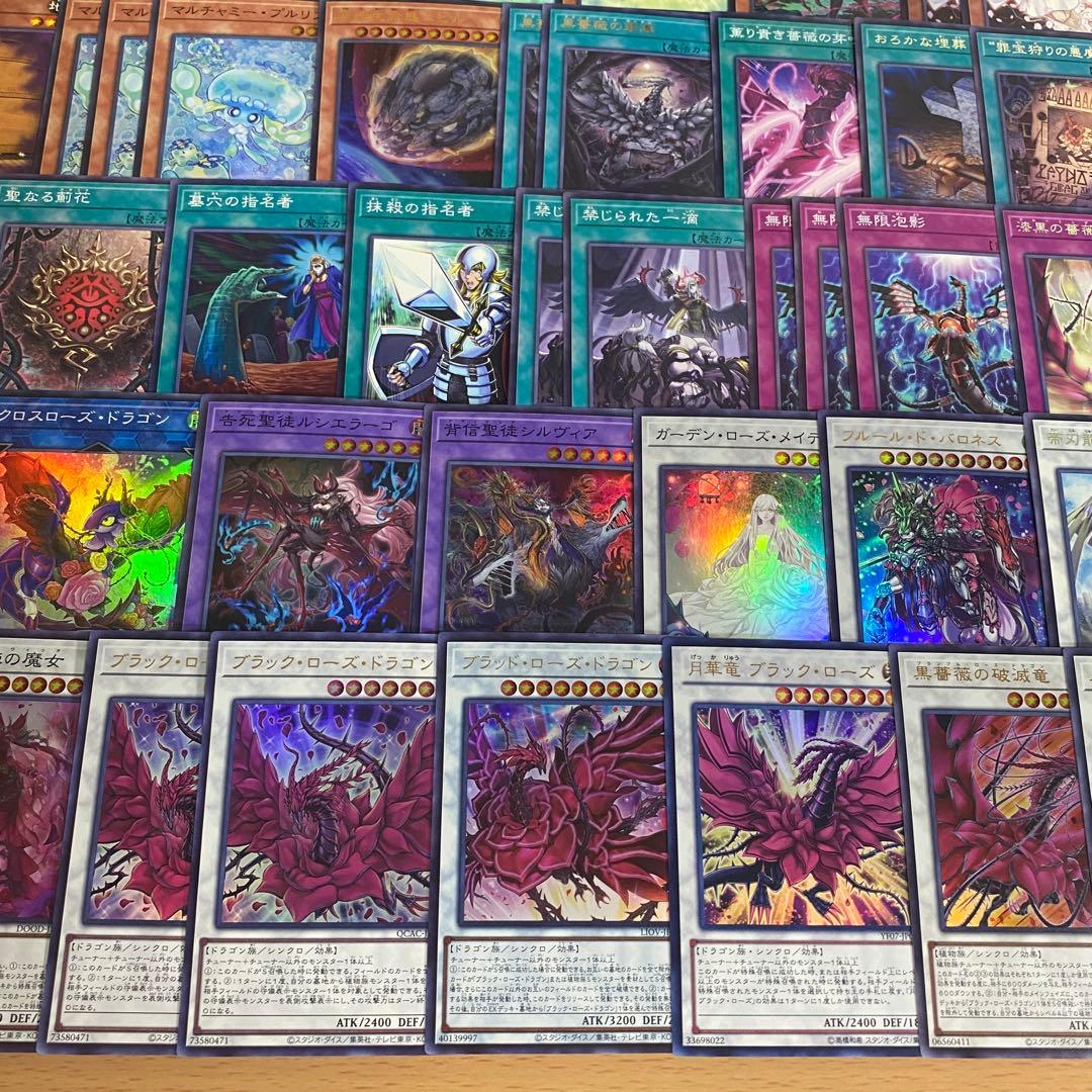 本格構築 ブラックローズドラゴン デッキ 黒薔薇の破滅竜 ブラッドローズドラゴン