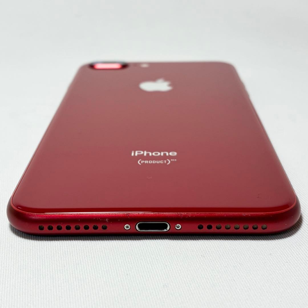 美品 Apple iPhone 8 Plus 64GBレッド 赤 スマホ本体