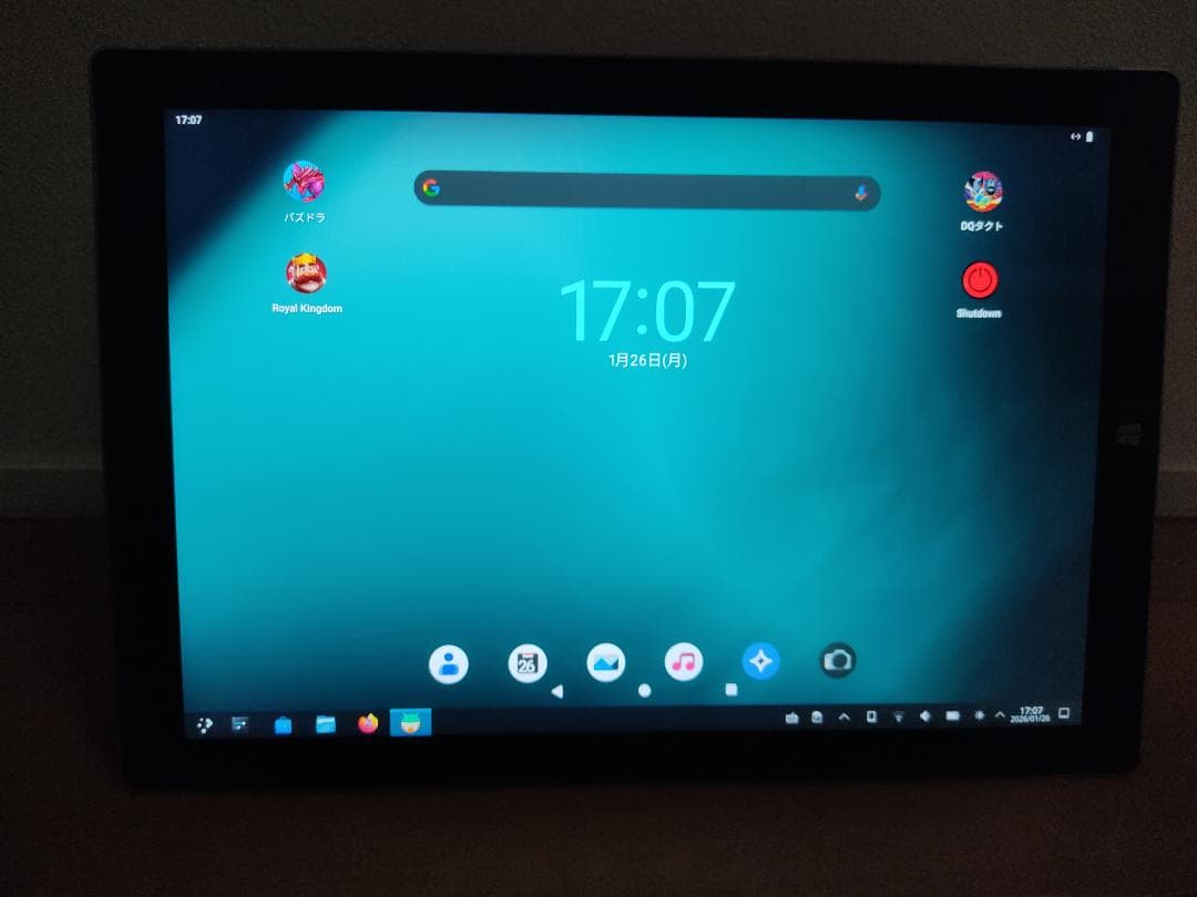 Surface Pro 3 Win11×Linux×Android