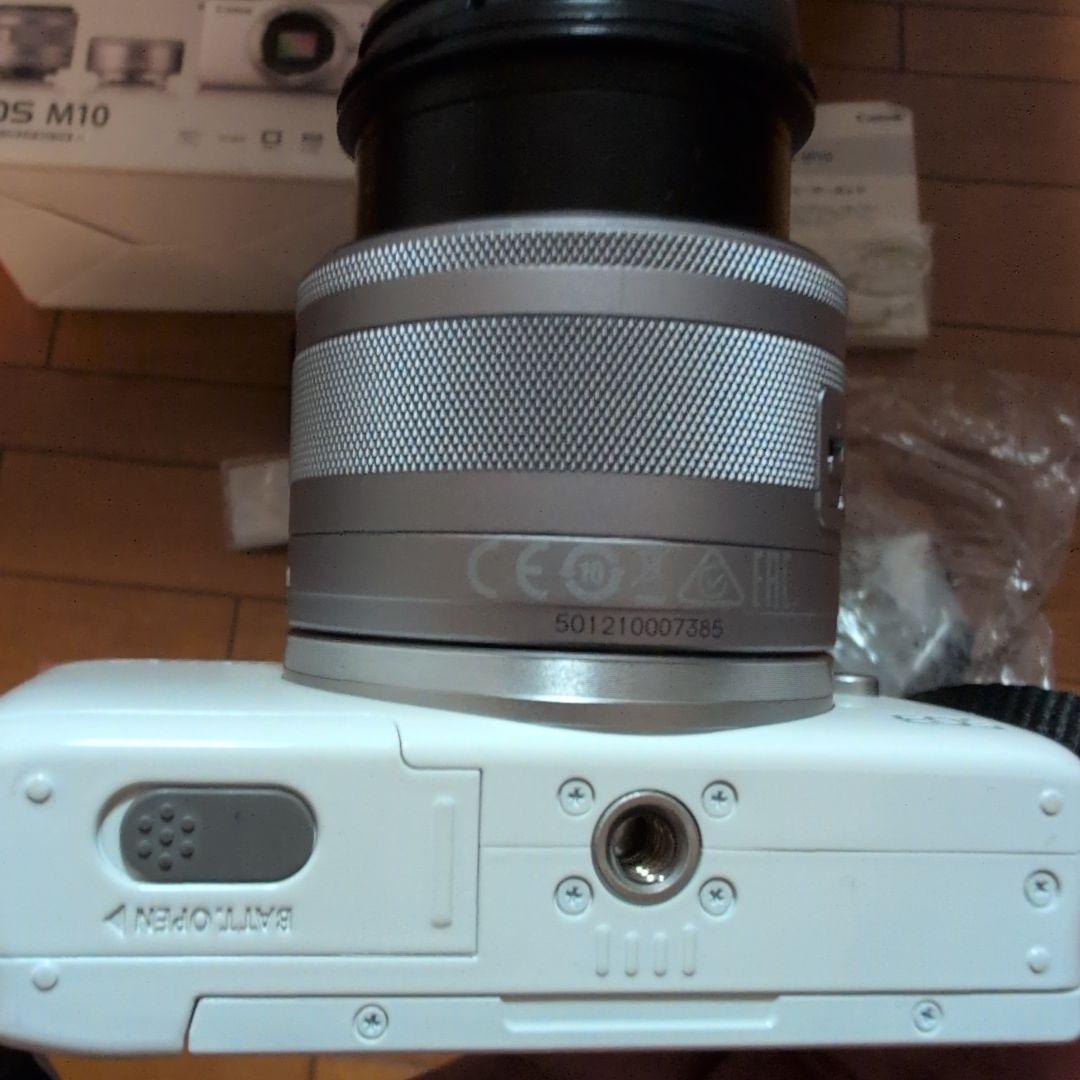 Canon EOS M10 ミラーレスカメラ ダブルレンズキット