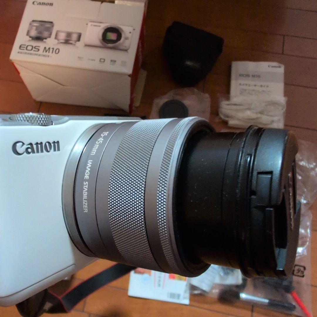 Canon EOS M10 ミラーレスカメラ ダブルレンズキット