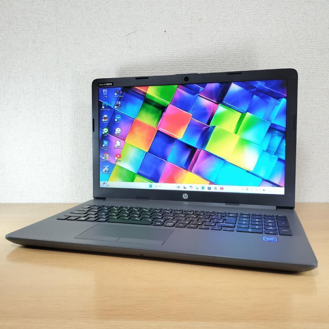 HPノートパソコン Windows11 高速 SSD 256GB メモリ16GB