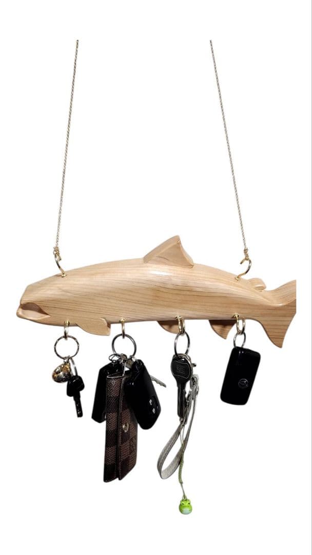 ハンドメイド木製置物