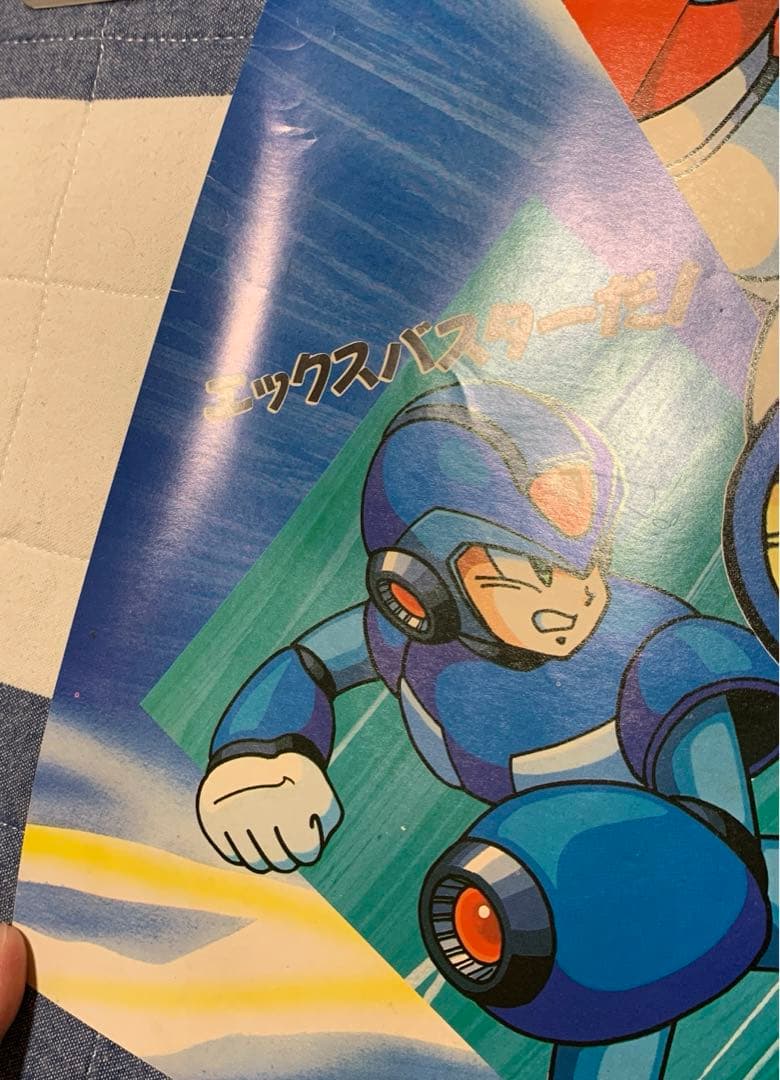 ロックマンX2 デスクマット　ポスター