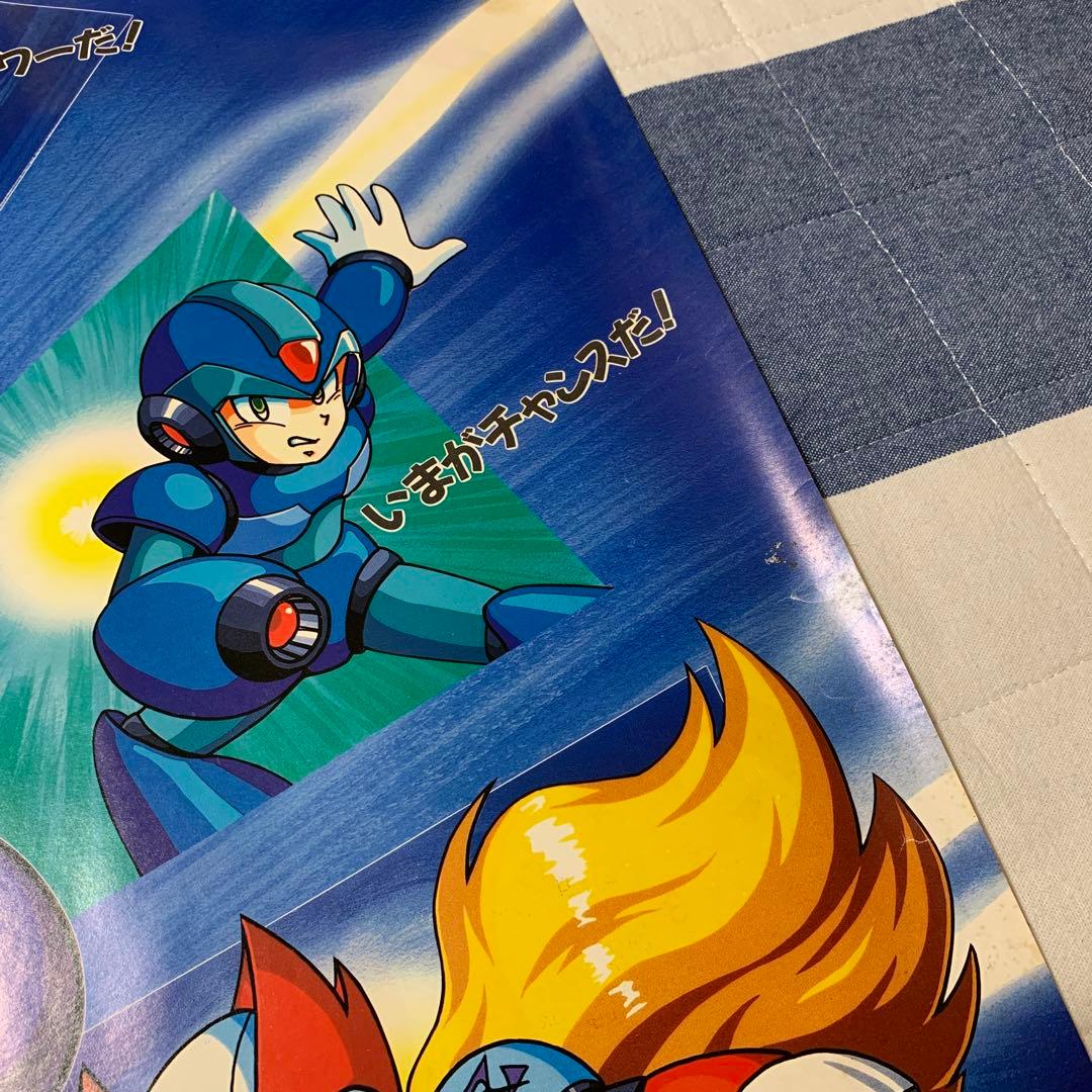 ロックマンX2 デスクマット　ポスター