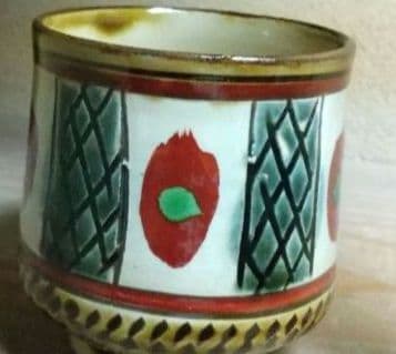 骨董　沖縄やちむん　湯呑5個　1970年代