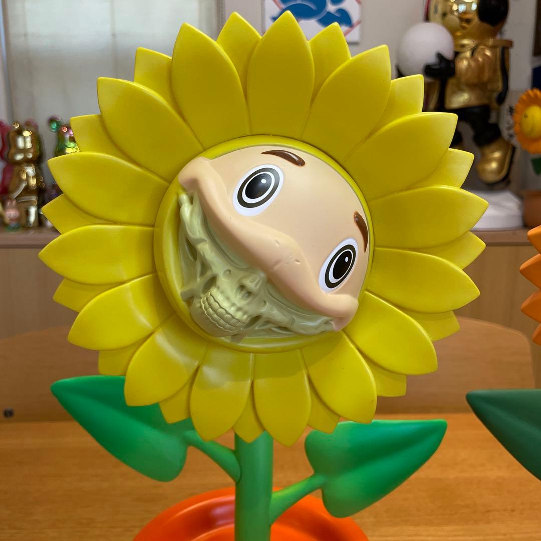 フラワー　ひまわり　置物 ディスプレイ　オブジェ
