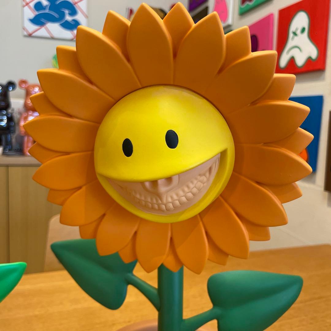 フラワー　ひまわり　置物 ディスプレイ　オブジェ