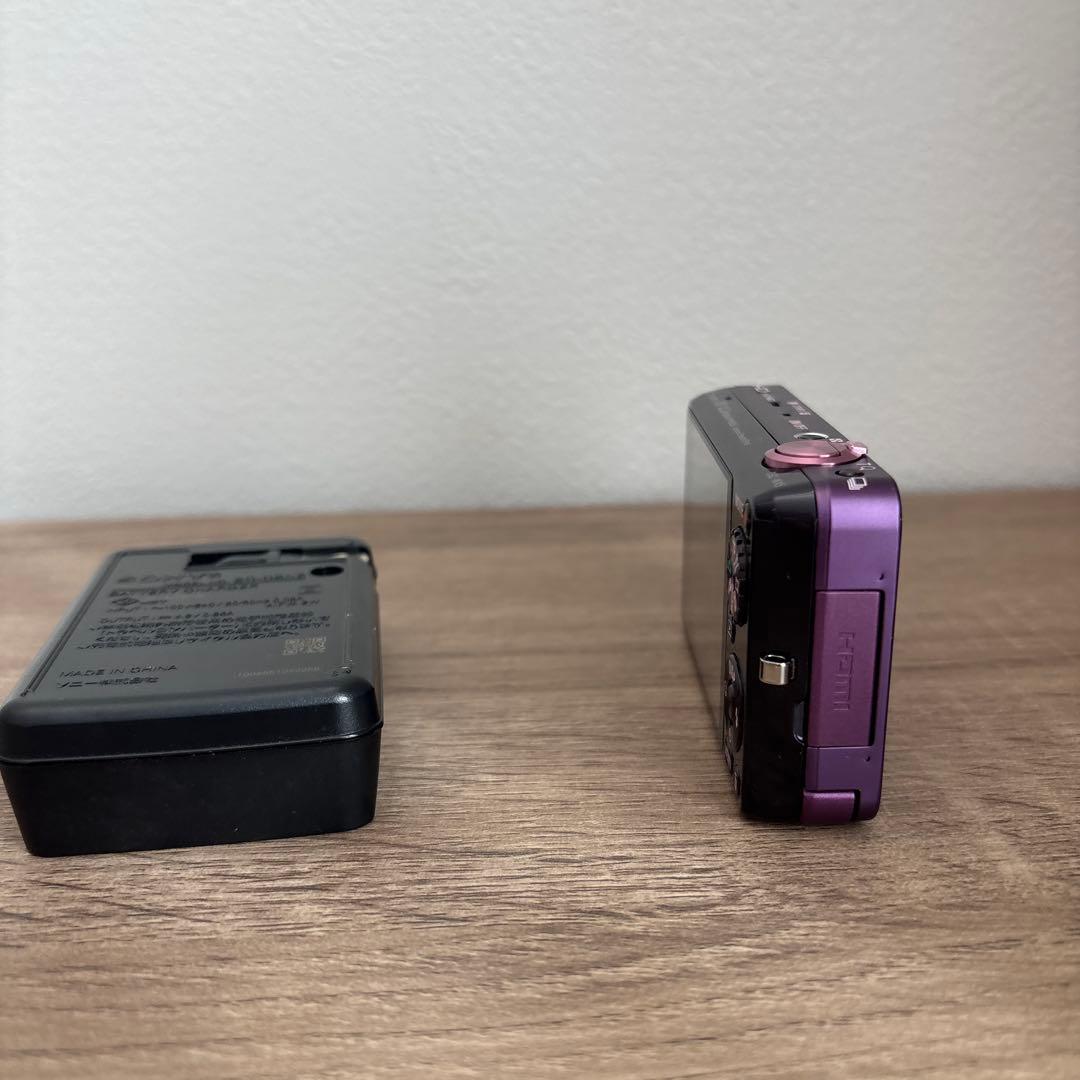 SONY Cyber-shot 紫色 コンパクトデジタルカメラ
