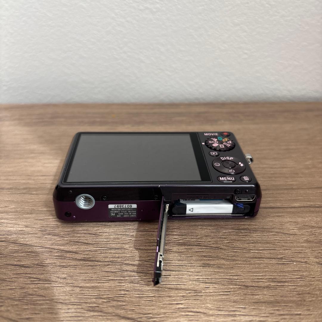 SONY Cyber-shot 紫色 コンパクトデジタルカメラ