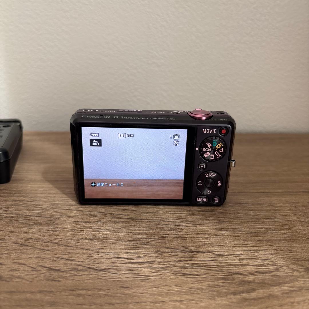 SONY Cyber-shot 紫色 コンパクトデジタルカメラ