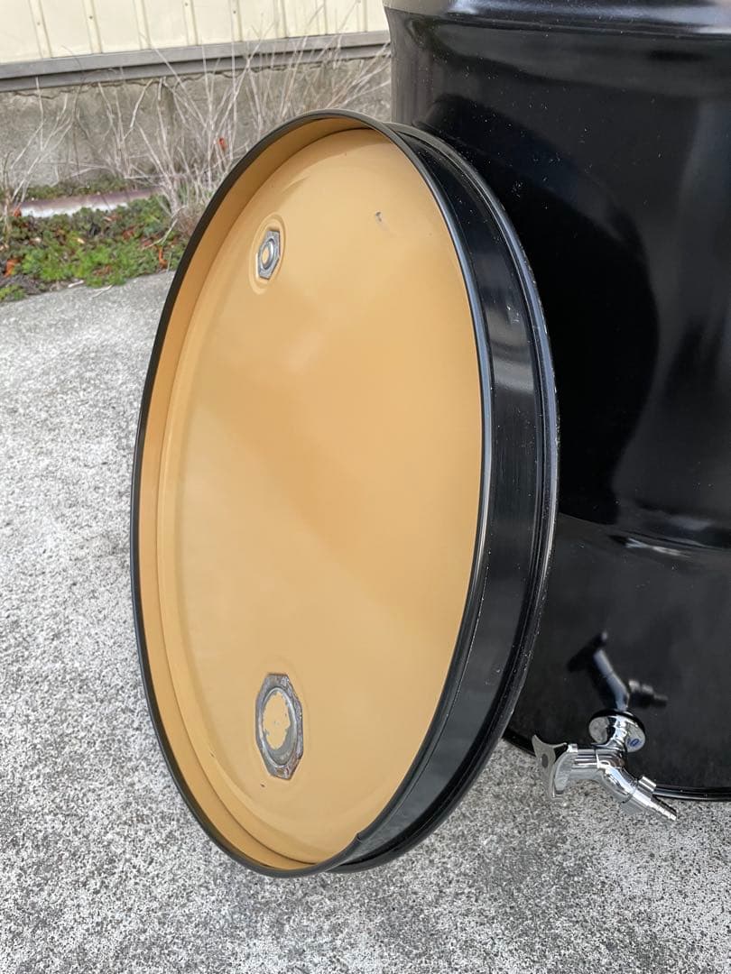 七福神 ドラム缶風呂 排水蛇口とすのこ付き 2個