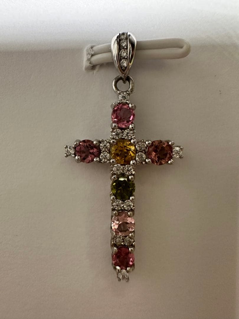 SV天然石トルマリン　ペンダント