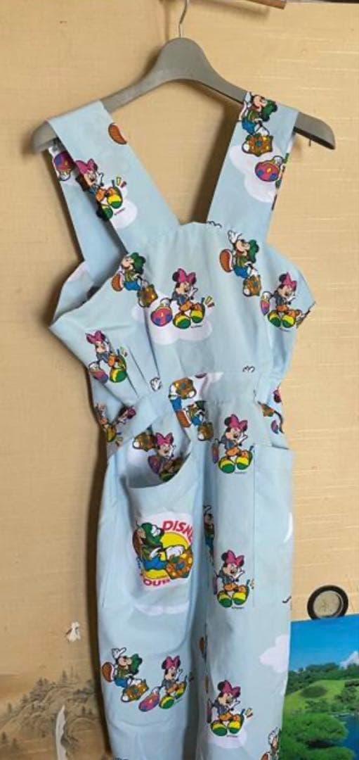 【新品未使用】未開封 エプロン JAL ディズニーフライト記念 フリーサイズレア