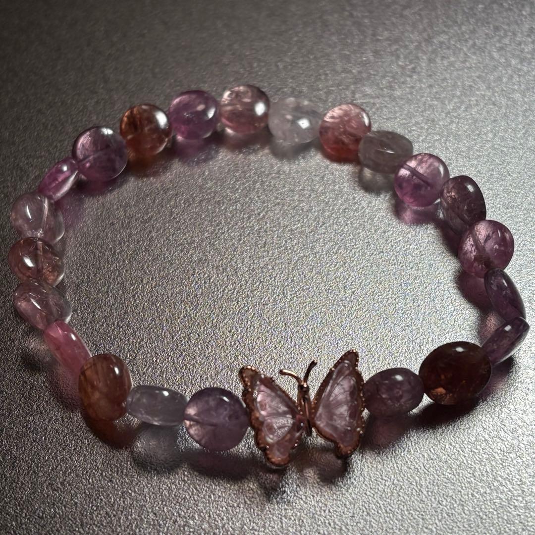 極上　スピネル＆ピンクトルマリン　ブレスレット