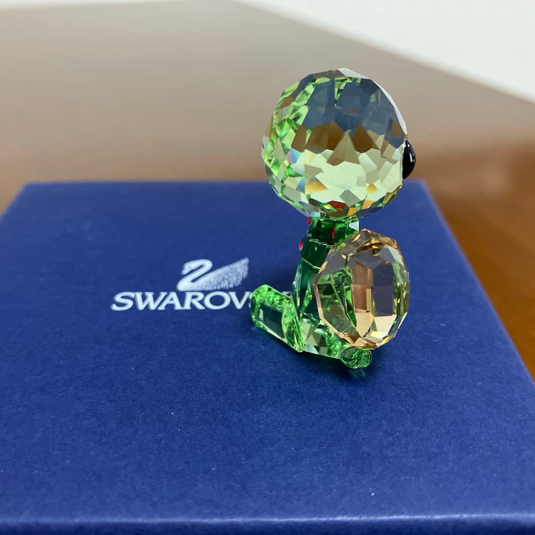 Swarovski スワロフスキー　亀　小ガメ 置物　オブジェ　ラブロッツ