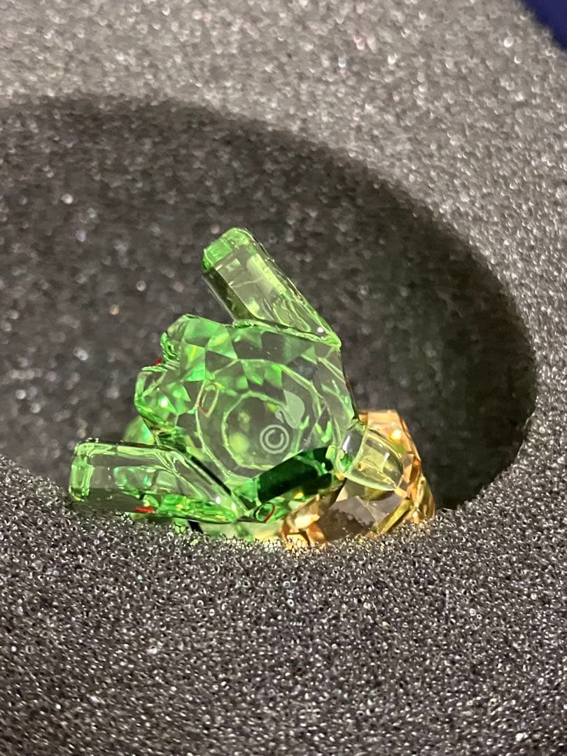 Swarovski スワロフスキー　亀　小ガメ 置物　オブジェ　ラブロッツ
