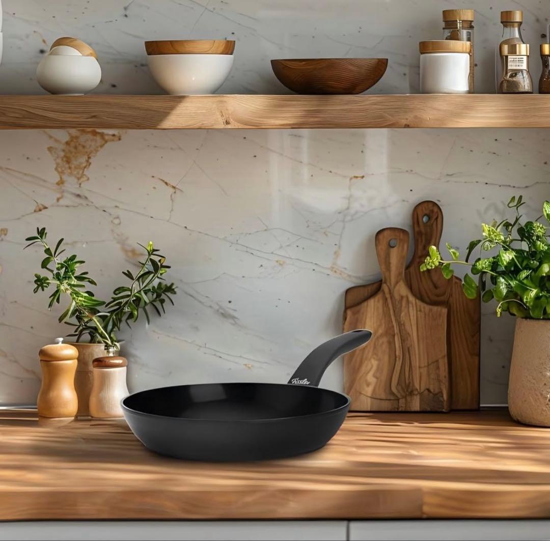 【新品】フィスラー フライパン 24cm ガラス蓋付　IH対応