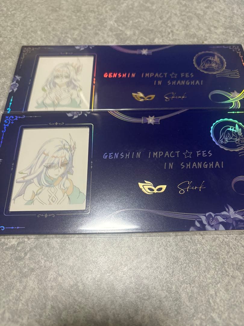 原神fes 2026 限定特典カード チェキ　フィルム風 チケット タルタリヤ